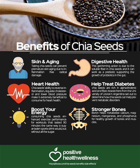 Benefits of Chia Seeds – Infographic