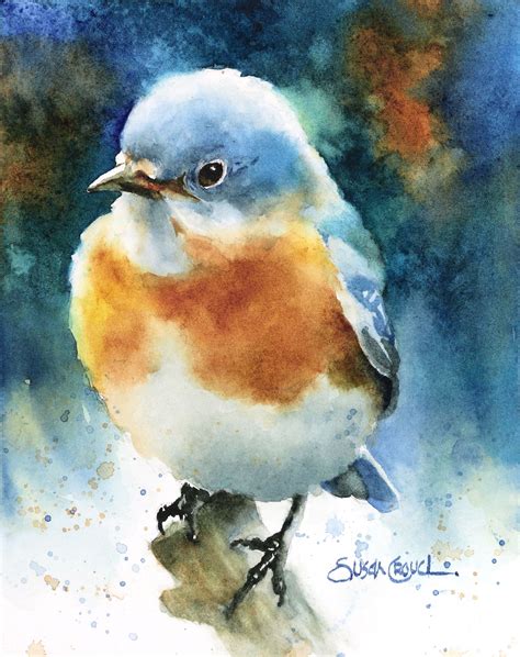 Little Boy Blue | Blue bird art, Watercolor art diy, Watercolor blue bird