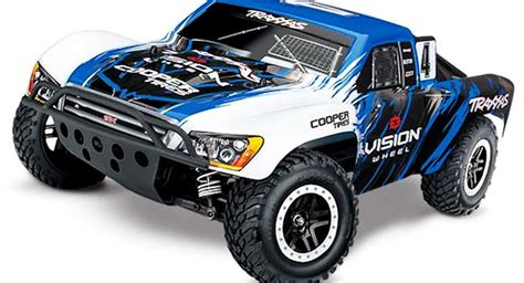 Traxxas Slash 4x4 VXL Brushless 4WD Short Course Truck RTR - Vision