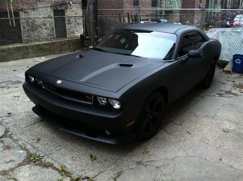 Pin by Jesus Hernandez on Matte black cars | Dodge challenger black ...