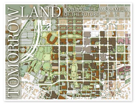 Uab Campus Map Printable