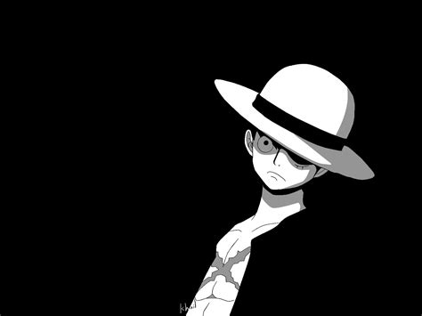 One Piece Black And White Wallpaper - ONEPIECEKIW