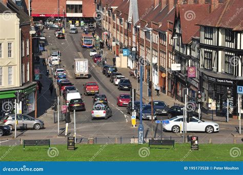 Hitchin Town Centre Traffic Editorial Stock Photo - Image of community ...