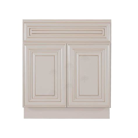 LIFEART CABINETRY Princeton Assembled 27 in. W x34.5 in. H x 24 in. D ...