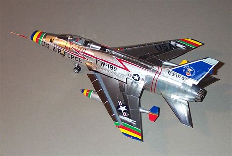 F-100 Super Sabre Scale Models