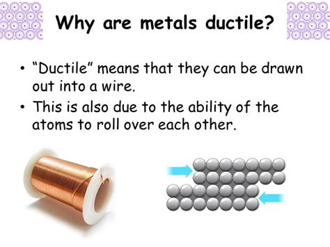 Why are metals malleable, ductile, sonorus, lustrous and why are group ...