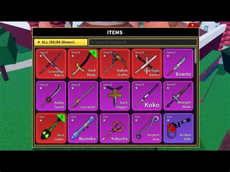 I Upgrade Every Weapons in Blox Fruits - YouTube