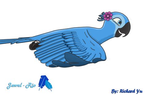 Rio - Jewel flying concept by TylerBluGunderson01 on DeviantArt