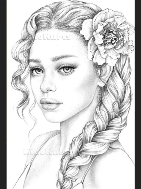 Portrait Coloring Pages - KennatuMayer