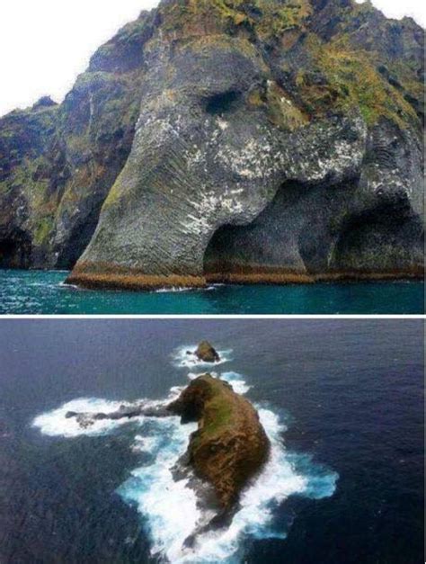 The Elephant Rock in Heimaey Iceland | Elephant rock, Nature, Beautiful ...