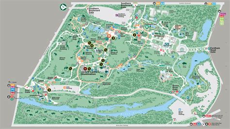 Bronx Zoo Map Printable