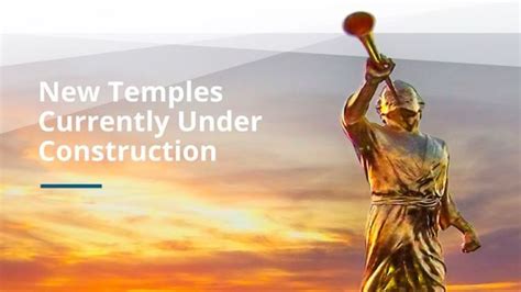 Church Releases Infographic Showing All the Temples Currently Under ...