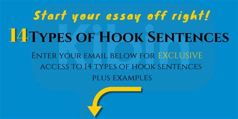 How to Write Good Hook Sentences - Kibin Blog