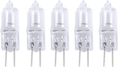 RUNROTOO 2 Prong Light Bulbs 5 Pcs Mini Chandelier Two Prong Light Bulb ...