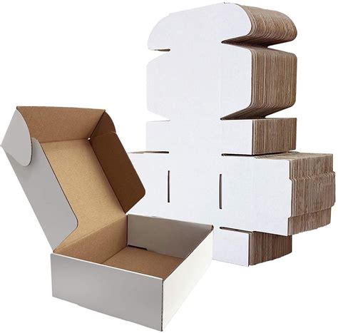 Plain White Corrugated Packaging Box at Rs 25/piece | Plain Corrugated ...