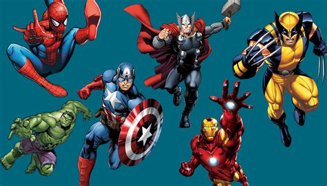 10 Marvel Superheroes - Did your favorite superhero make the list?