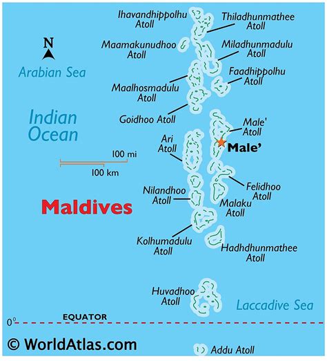 Maldives Maps & Facts - World Atlas