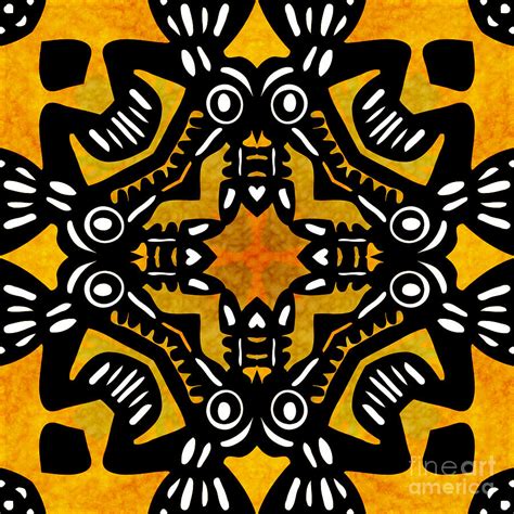 Tribal african art design Digital Art by Paul Cummings - Pixels