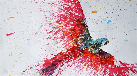 How To Splatter Paint On Canvas / I have 5 tips for using black ...