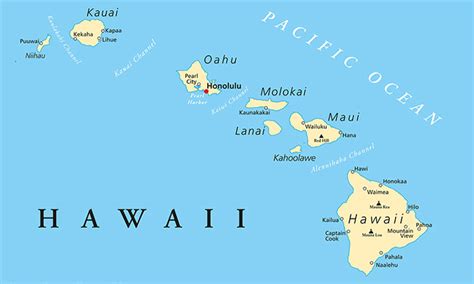 International Airports In Hawaii Map - Elvina Micheline