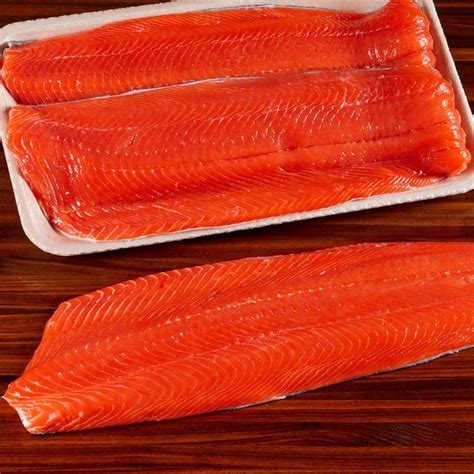 Fresh Wild Sockeye Salmon Fillet (per lb) - Instacart