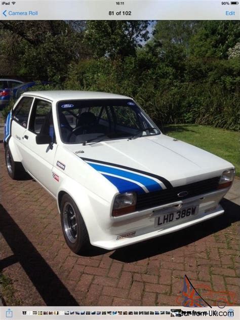 Mk1 ford fiesta race rally sprint absolute mint