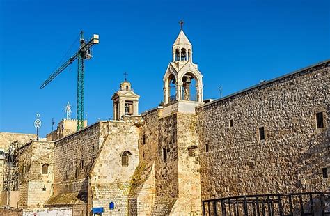 Church Of The Nativity - Birthplace Of Jesus In Bethlehem, Palestine ...