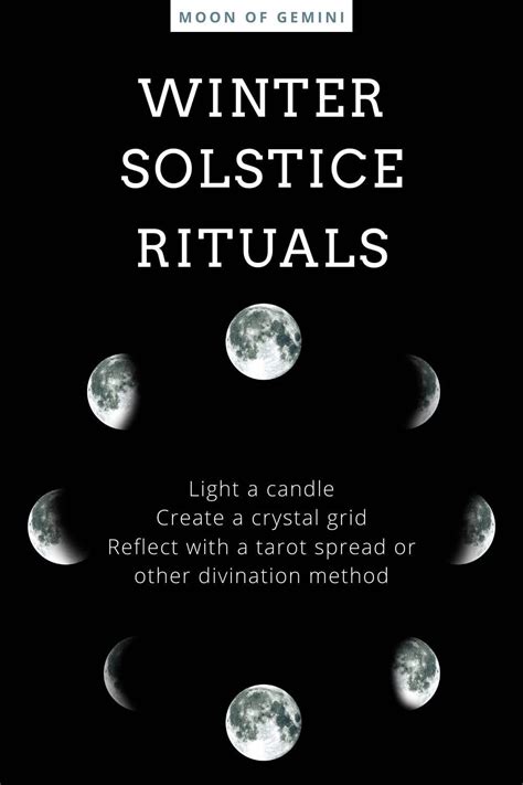 3 Easy Rituals for Winter Solstice • 2020 • Moon of Gemini