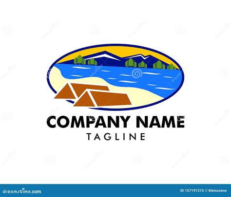 Summer Camp Logo Template Design Vector Stock Vector - Illustration of ...