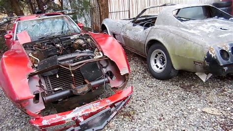 C3 Corvette Parts Cars! Who needs parts? 1978 & 1977 - YouTube