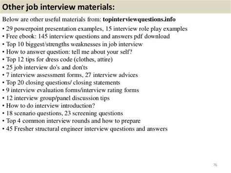 Top 52 structural engineer interview questions and answers pdf