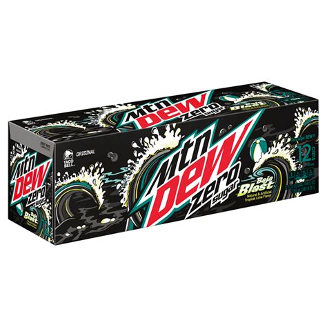 Mountain Dew Baja Blast Zero Sugar - 12pk/12 fl oz Cans – BrickSeek