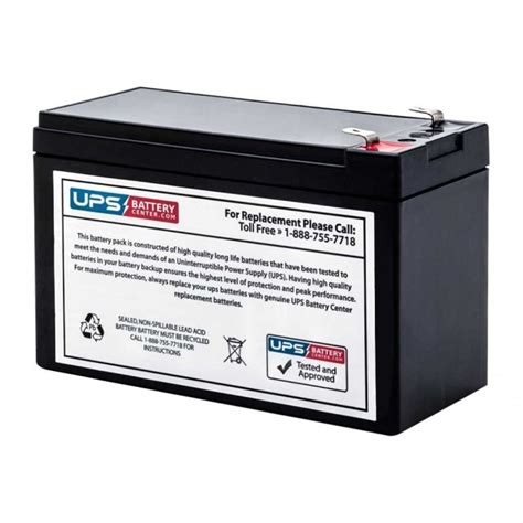 APC Back-UPS 550VA BE550G Replacement Battery - 100% Compatible