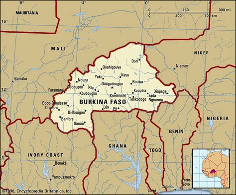 Burkina Faso | Coup, Map, Capital, Flag, Government, & History | Britannica