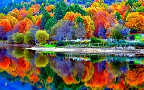 Beautiful Fall Scenery Wallpaper - WallpaperSafari