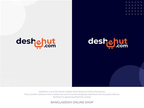 "DesheHut" eCommerce Website Logo Design | 2020 by Pixidiamond on Dribbble