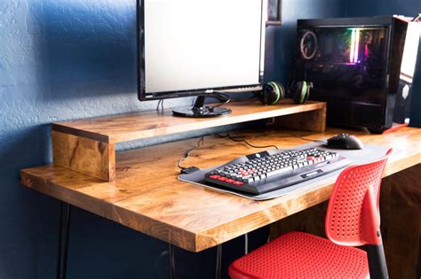 50+ Wooden Desk For Gaming - Vivo Wooden Stuff