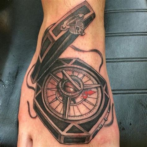 Mad Ethel's Tattoo — Captain jack sparrow compass done by Marco...