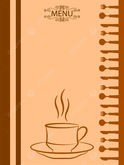 Coffee Menu Card Design Template Background, Been, Ornamental, Flayer ...