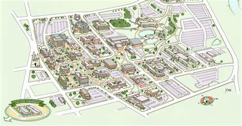 Best Templates: Michigan State University Map