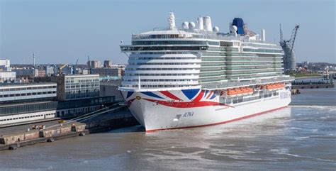 Iona Cruise Ship, P&O Cruises, United Kingdom