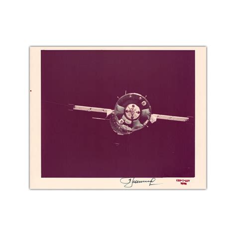 Alexei Leonov - Apollo-Soyuz, Soyuz Aft Seen From Apollo Photo 8x10 ...