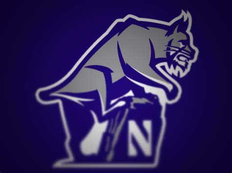 Northwestern Wildcats Logo by Mark Crosby on Dribbble