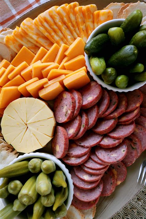 sausage and cheese platter ideas