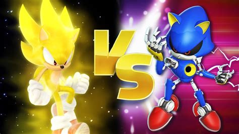 Sonic Colors Ultimate Super Sonic Vs Metal Sonic - YouTube