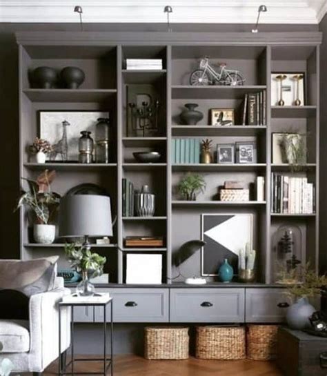 32 Latest Ikea Billy Bookcase Design Ideas For Limited Space That Will ...