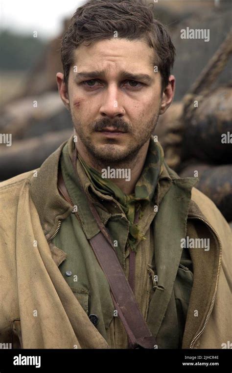 SHIA LABEOUF, FURY, 2014 Stock Photo - Alamy