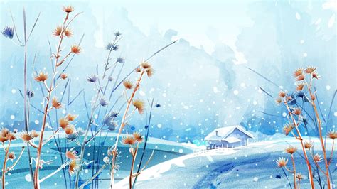 Anime Winter Wonderland Wallpapers - Wallpaper Cave