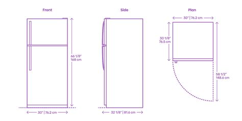 What S The Height Of A Refrigerator at James Haugen blog