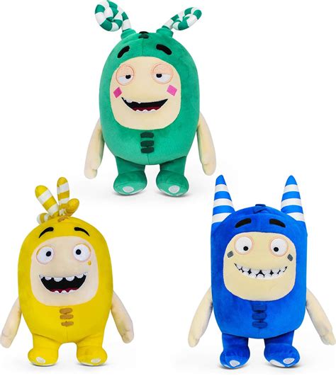 Oddbods Bubbles Soft Stuffed Plush Toys — For Boys And Girls — Yellow ...